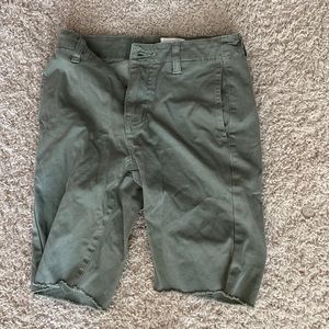 Hudson olive green formal shorts boys